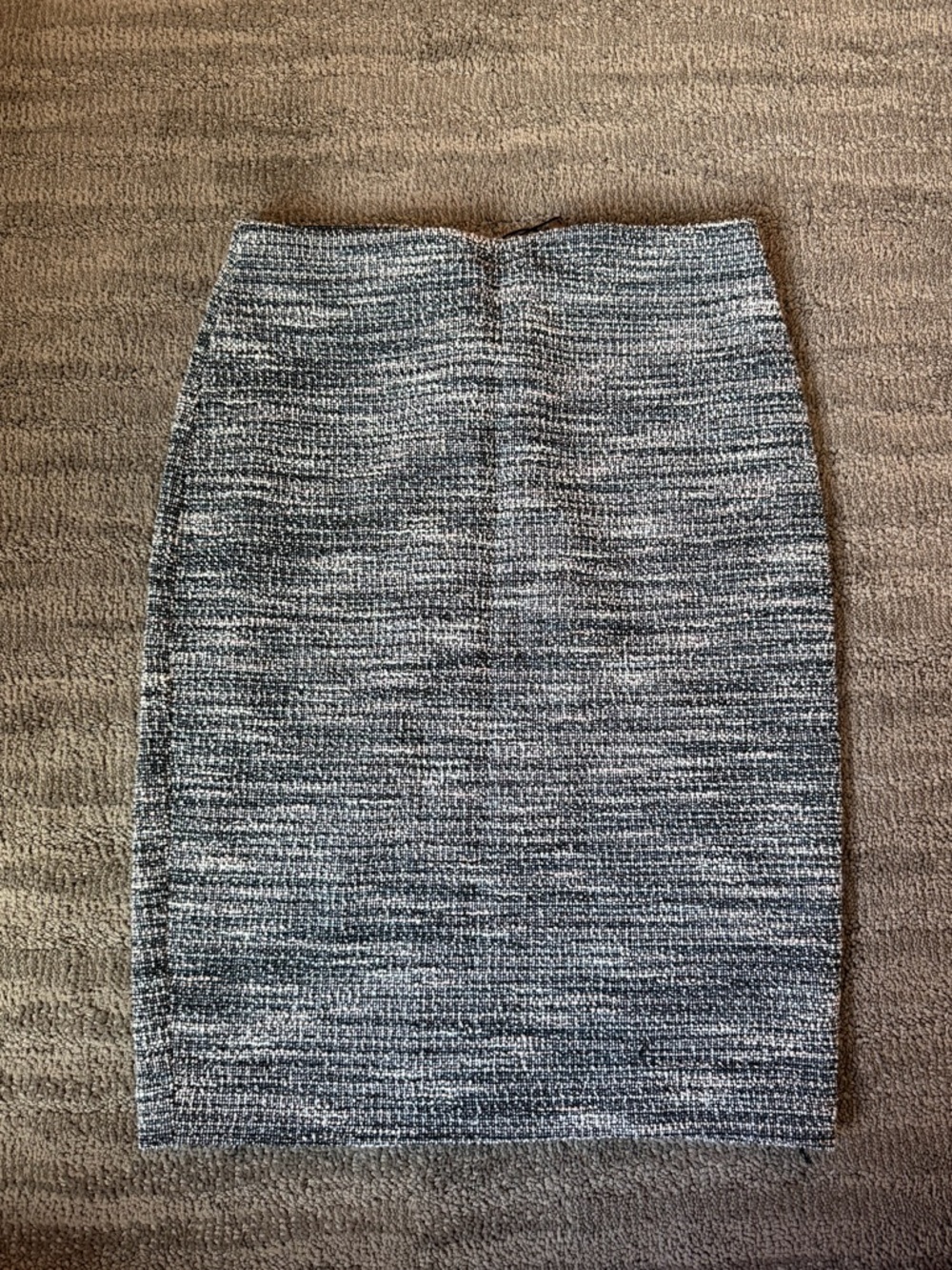 Express Gray Tweed Pencil Skirt